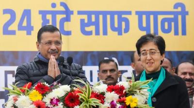 Kejriwal started 24-hour water supply in Rajendra Nagar Delhi News In Hindi