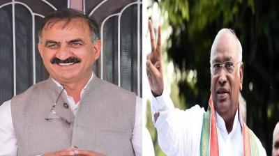 Himachal Pradesh Chief Minister Sukhu met Kharge