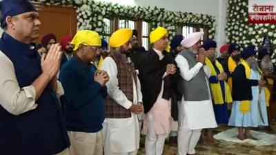 Centenary celebrations have begun at Sri Anandpur Sahib with the Governor, CM paying Tribute