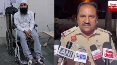 Masked miscreants opened fire on a person in Ambala News In Hindi