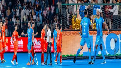 India and Korea draw 2-2 in Hero Men's Asia Cup news in hindi