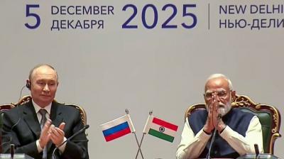 India and Russia discuss free trade; President Putin says, 