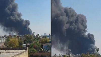 Three factories engulfed in massive fire in Greater Noida news in hindi