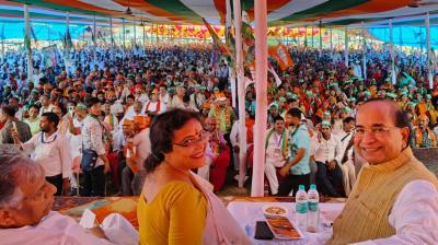 Give strength to Modi-Nitish duo for golden future of future generations Lalan Sarraf news in hindi