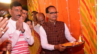 Ganpati Mahotsav at the residence of Minister Sanjay Seth news in hindi