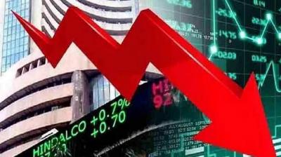Sensex down 393 points in early trade