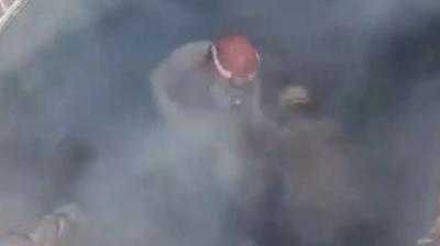 Fire in a building in Delhi's Gandhi Nagar Marke