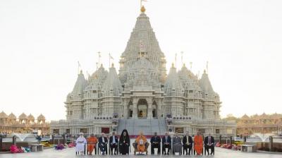 Akshardham, the world's second largest Hindu temple, inaugurated in America