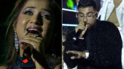 Videos of Shreya Ghoshal and Karan Aujla are getting viral news in hindi