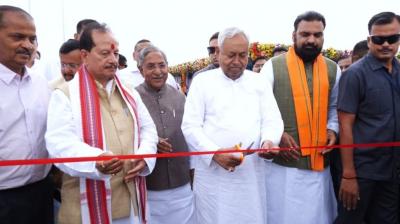 CM Nitish inaugurated the Kachi Dargah-Bidupur 6 lane Ganga bridge in Patna news in hindi