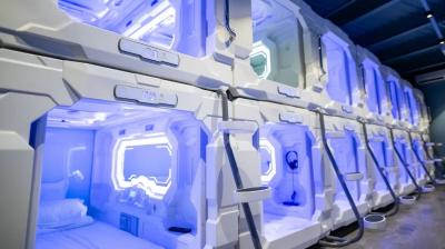 Delhi First Pod Hotel At New Delhi Metro Station News In Hindi