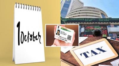 These 6 money related rules including Aadhaar, Income Tax and share market will change from October 1, read full news