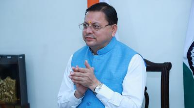 CM Dhami inaugurated the reconstructed bridge on Malan river in Kotdwar News In Hindi