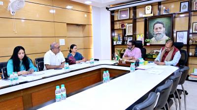 CM Soren 16th Finance Commission team visit Jharkhand News In Hindi