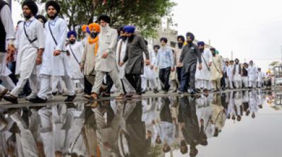 Akal Takht Jathedar's prerogative to call meeting of "Sarbat Khalsa": SGPC (फोटो साभार PTI)