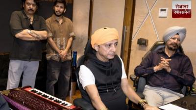 Sukhwinder Singh recorded the divine shabad for Shaheedi Jagriti Yatra news in hindi