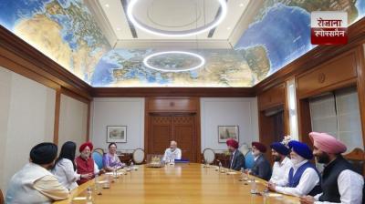 Sikh personalities including Hardeep Puri met Prime Minister Modi news in hindi