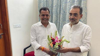 Important meeting of NCP's Sanjay Prajapati and Upendra Kushwaha
