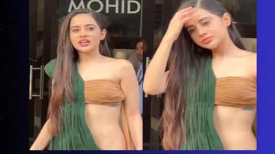 Urfi Javed's new look created a stir 