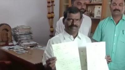  BJP MLA Kumaraswamy angry over not getting ticket, left the party