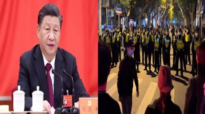 China: President Chinfing, protest against lockdown continues,