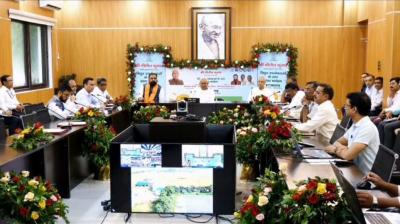 CM Nitish Kumar participated in a dialogue program with the electricity consumers of the state