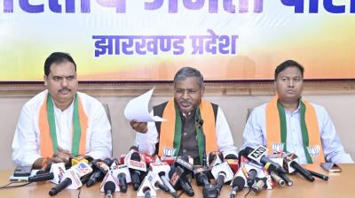 Jharkhand state is without DGP for two days: Babulal Marandi