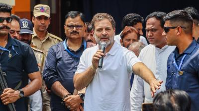 Rahul Gandhi reached Poonch, talked to Pakistani shelling victims news in hindi