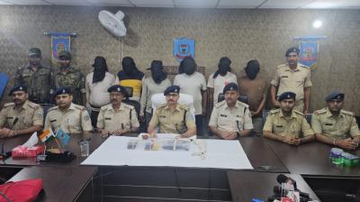 Loot case in Dhaneshwar Sahu's house exposed, six arrested news In hindi