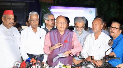 State Congress President Rajesh Ram met the Election Commissioner before the Bihar Assembly elections news in hindi