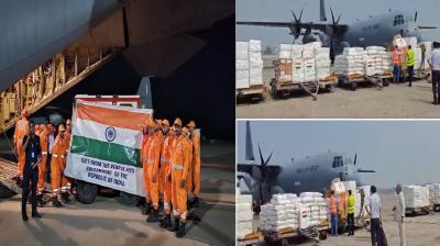 India extended a helping hand after Myanmar earthquake news in hindi