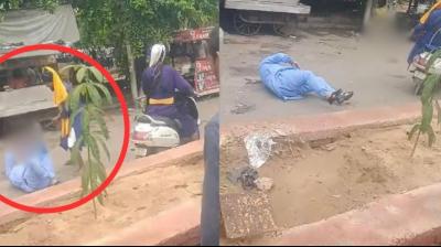  Deadly attack on Shiv Sena leader sandeep thapar in Ludhiana News In Hindi 