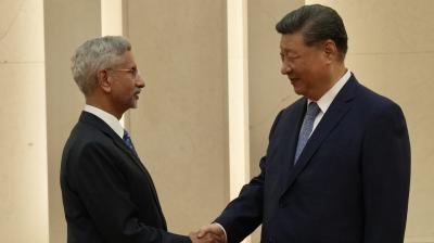 S Jaishankar meets Chinese President Xi Jinping in Beijing news in hindi