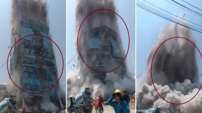 Building collapses in Bangkok after powerful earthquake in Thailand news in hindi
