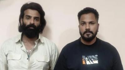 Vinay Gowda, Rajat Kishan arrested for violating Arms Act news in hindi